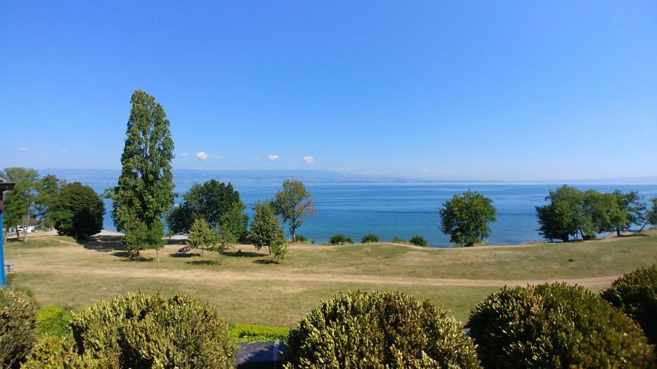 Lakefront. Appartement Pieds Dans L'Eau. View And Direct Access To The Lake. Anthy-sur-Leman Экстерьер фото